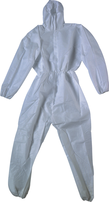 Wegwerpoverall wit quickcover xl