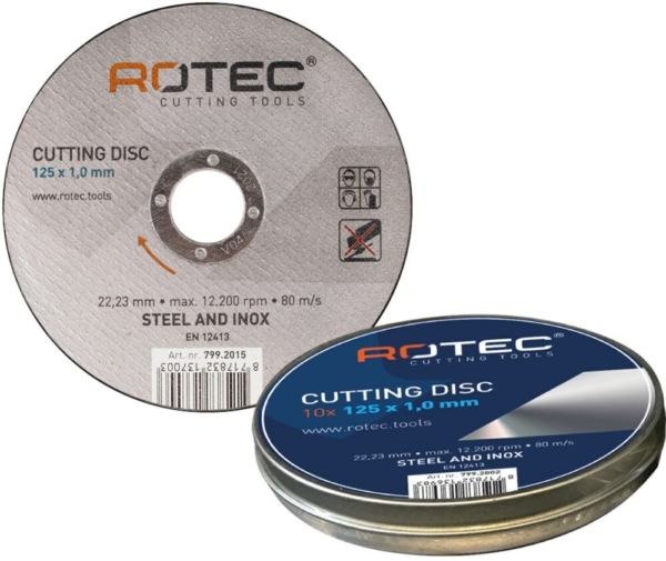 DOORSLIJPSCHIJVEN 125X1,0/10ST