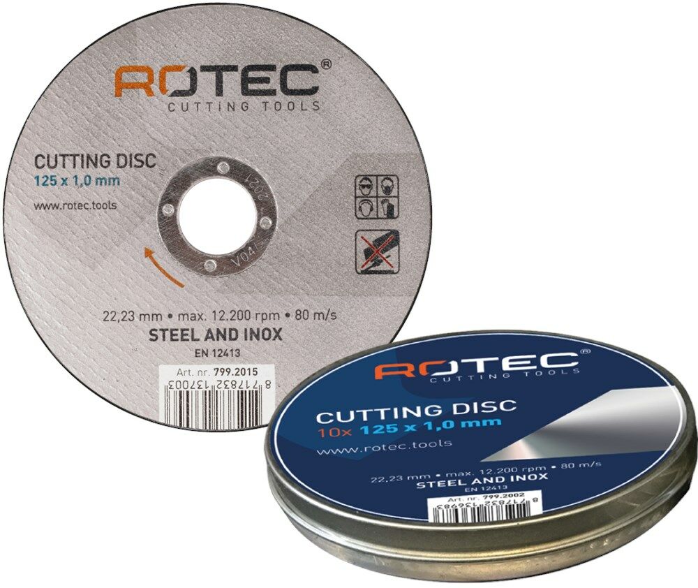 DOORSLIJPSCHIJVEN 125X1,0/10ST