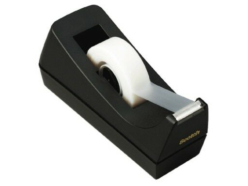 Plakbandhouder scotch c38 zwart