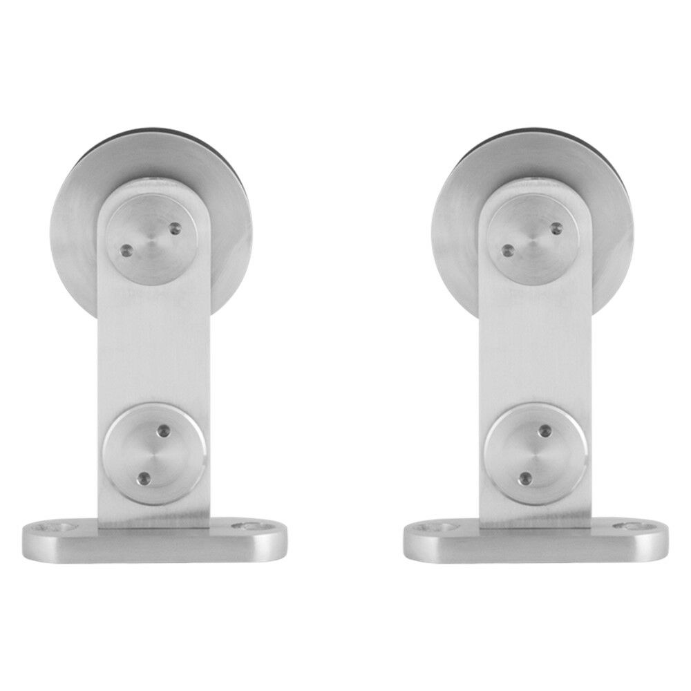 Schuifdeurhanger set Singleton RVS t.b.v. ext