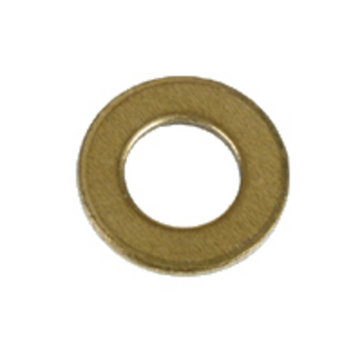 Sluitring messing m4