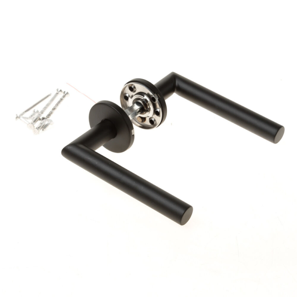 BASICS LBII-19 deurkruk op rozet EN1906 NM PR