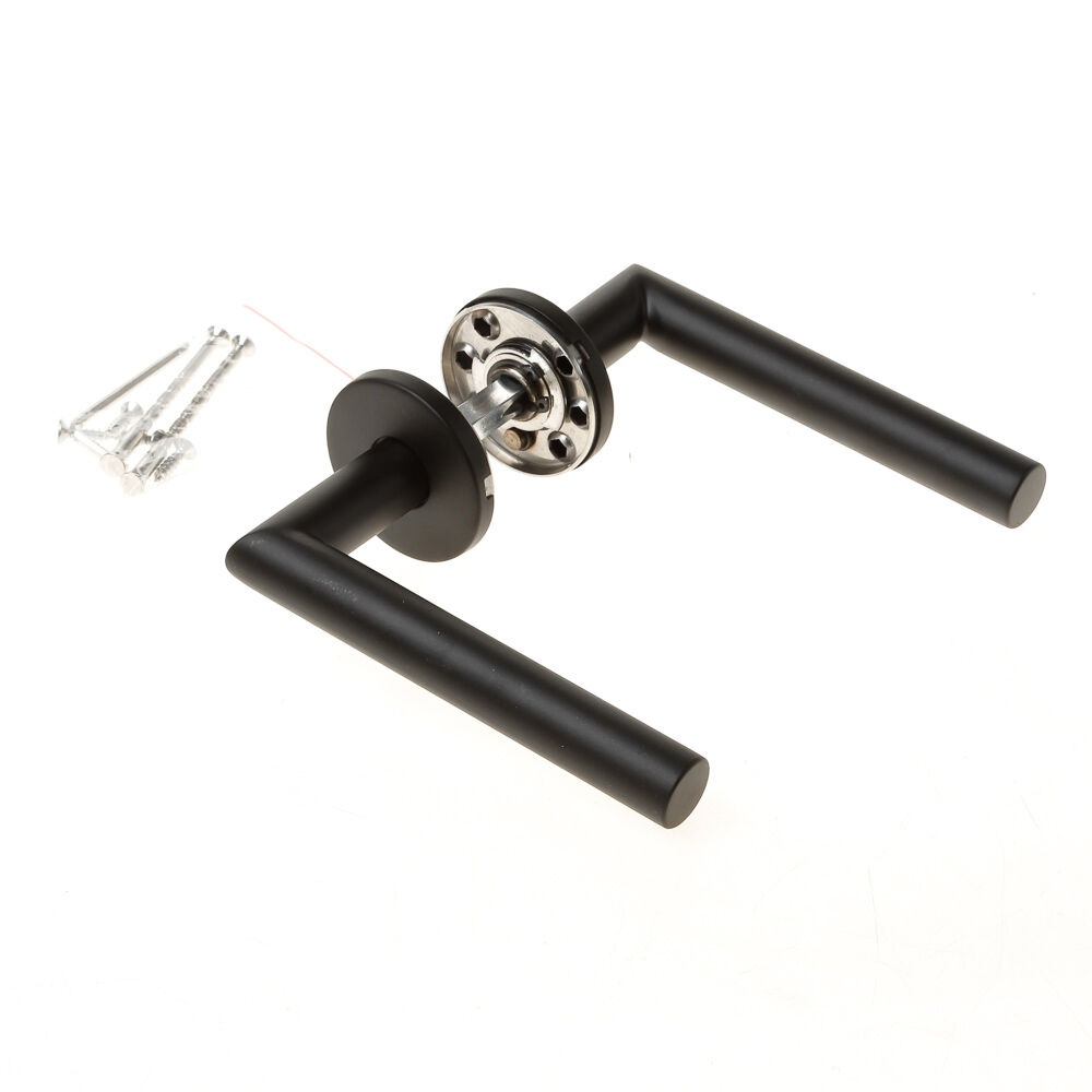 BASICS LBII-19 deurkruk op rozet EN1906 NM PR