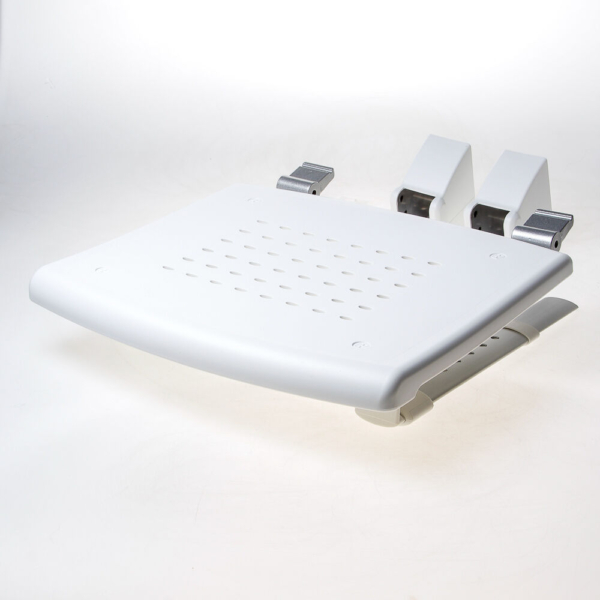 Douchestoel opklapbare poten wit