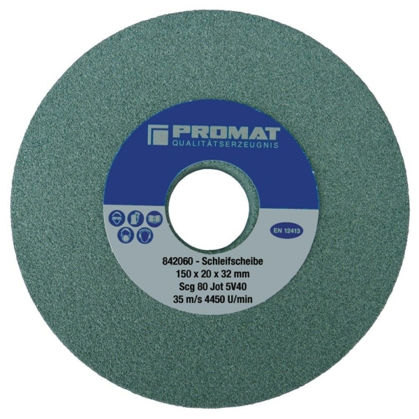 SLIJPSTEEN 200X25X32 GROEN K80