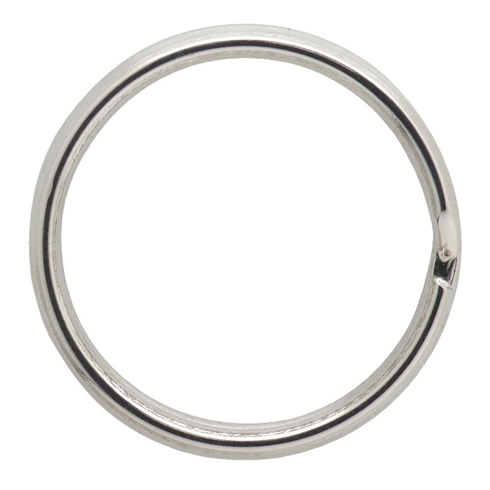 SLEUTELRING 25MM RVS-304/100