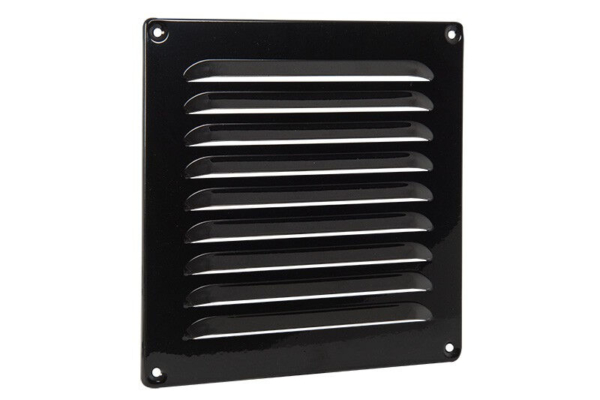 Schoepenrooster 200x200 - ZWART