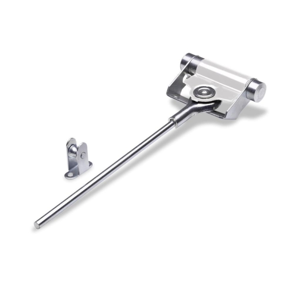 Deursluiter zwaarte 1 staal wit gelakt