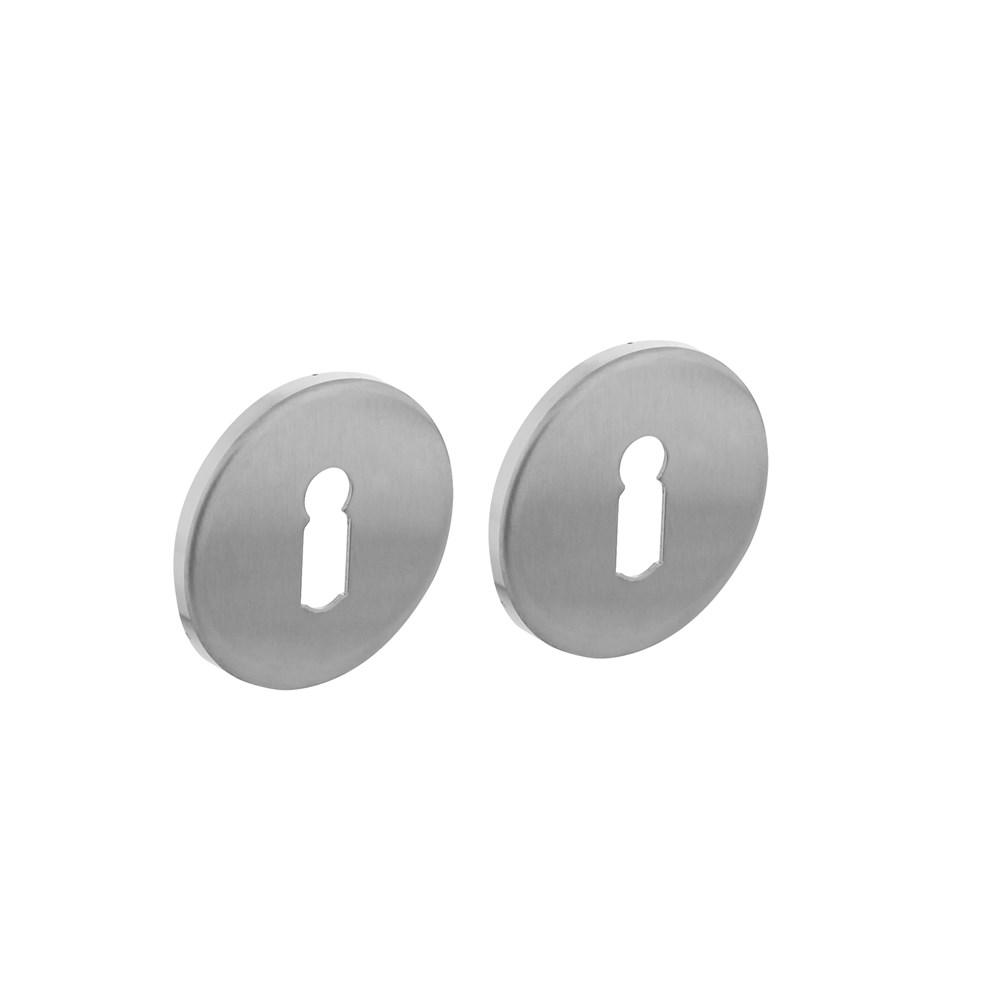 Sleutelrozetten verdekt ø53x5mm rvs
