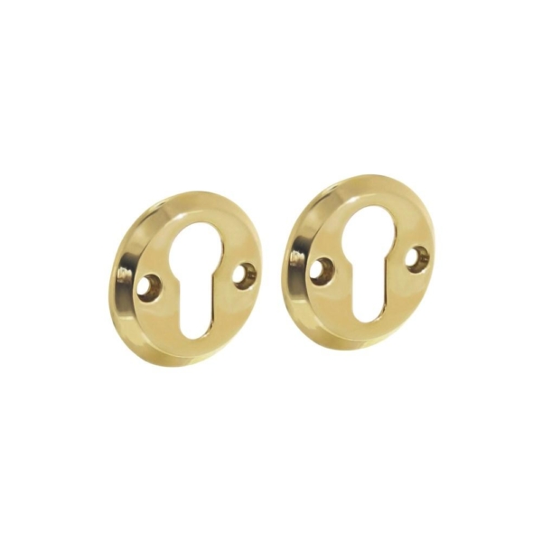 Cilinderrozetten !50x5mm Messing GE PC !50x5 Messing