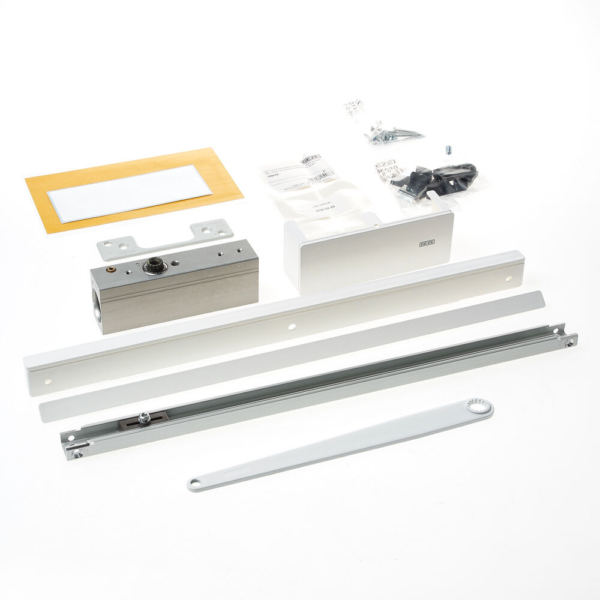 ActiveStop deurdemper opbouw wit voor glas