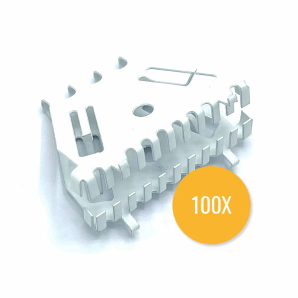 Bijenbekje 50mm - RAL 9016 (100)