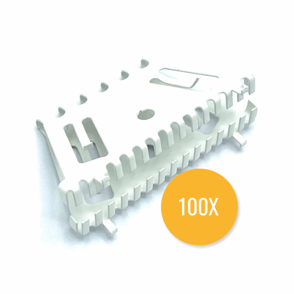 Bijenbekje 70mm - RAL 9010 (100)