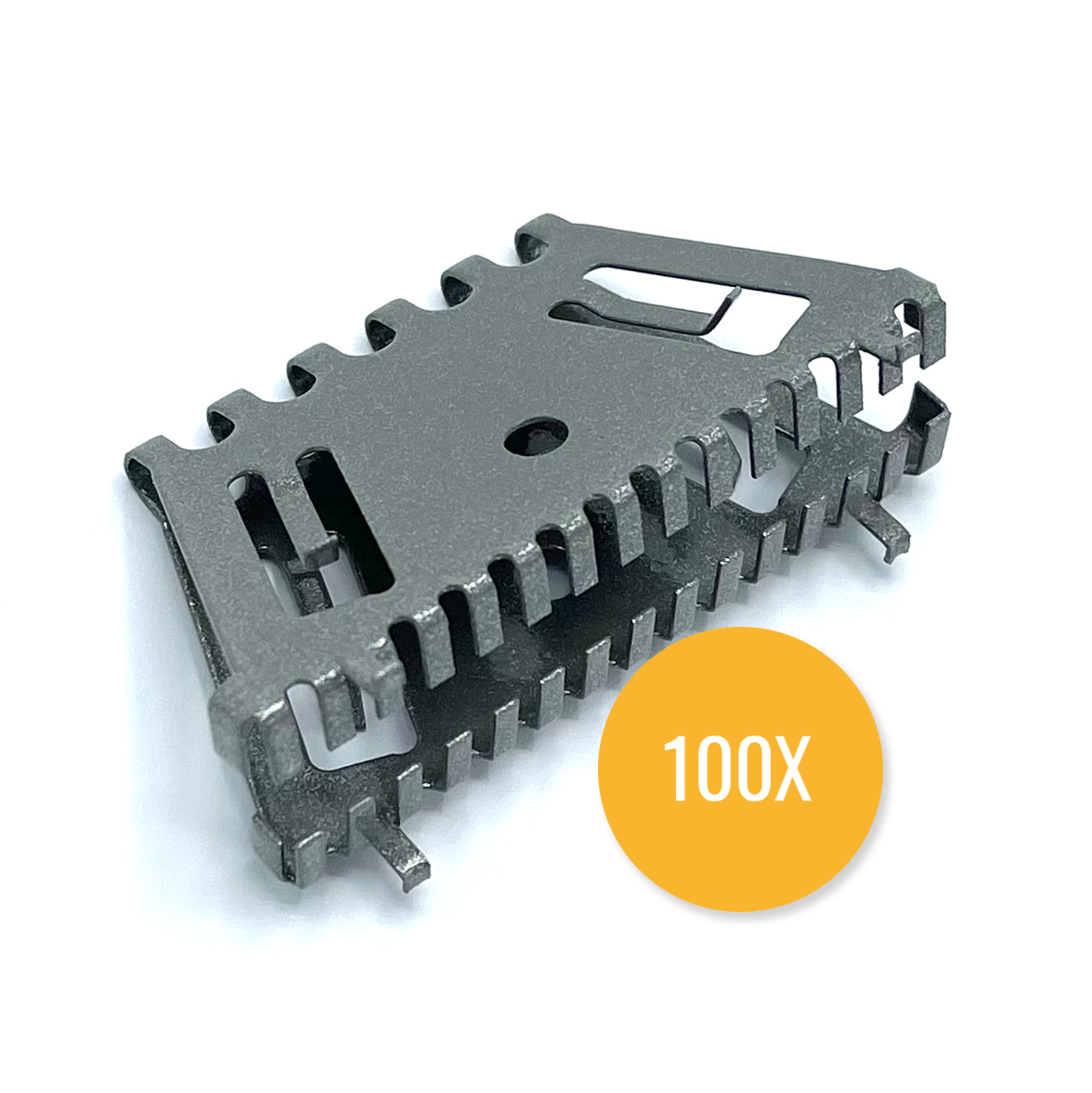 Bijenbekje 70mm - RAL 9007 (100)