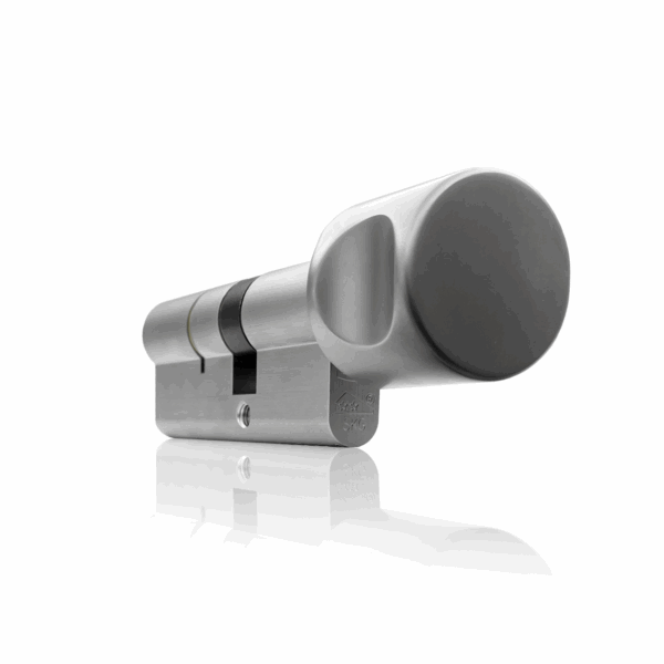 DOM knopcilinder 45/30 nikkel