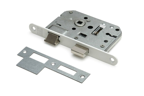 Dag & nachtslot / klavier / ronde vpl. wit