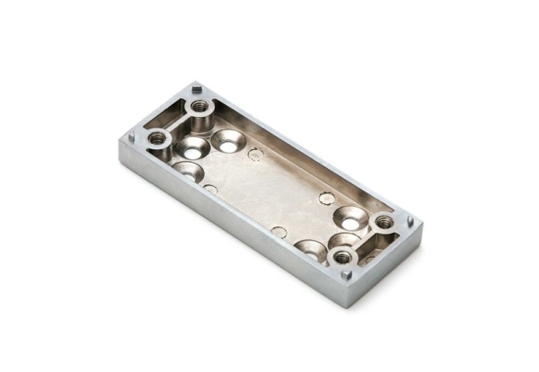 Onderlegplaat smal t.b.v RBM zamac F1 finish