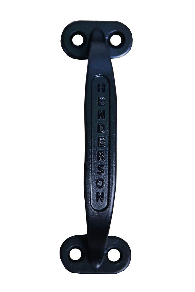 463B-Handgreep zwart, staal