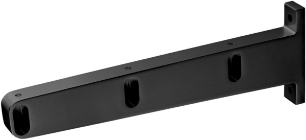 STEUN LINKS GARDELUX-1 MAT ZWART (1110)