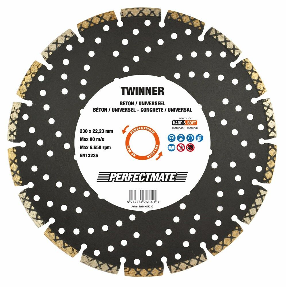 DIAMANTZAAGBL.TWINNER 125 MM