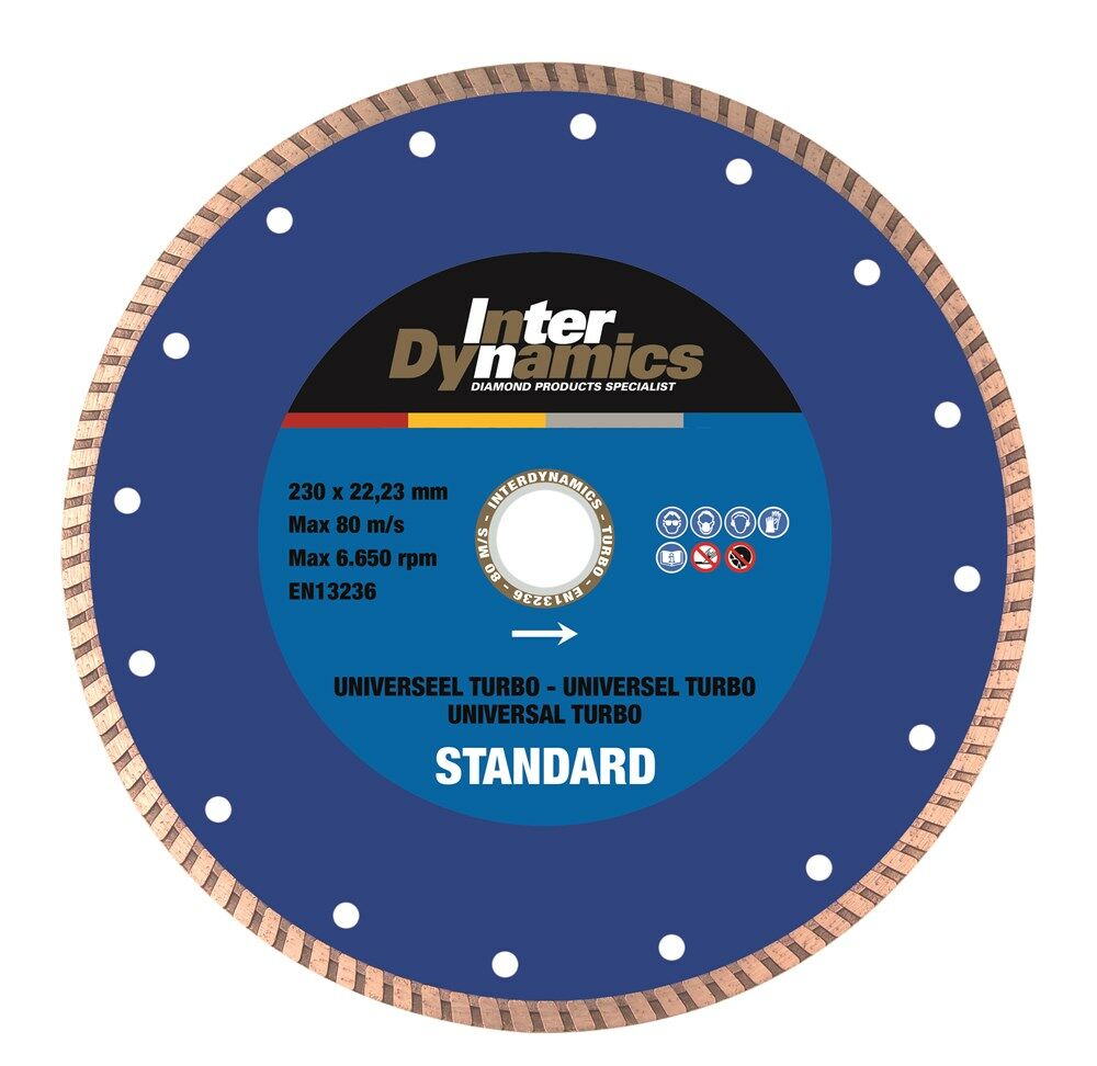 DIAM. ZAAGBL. TURBO 115X22.2MM
