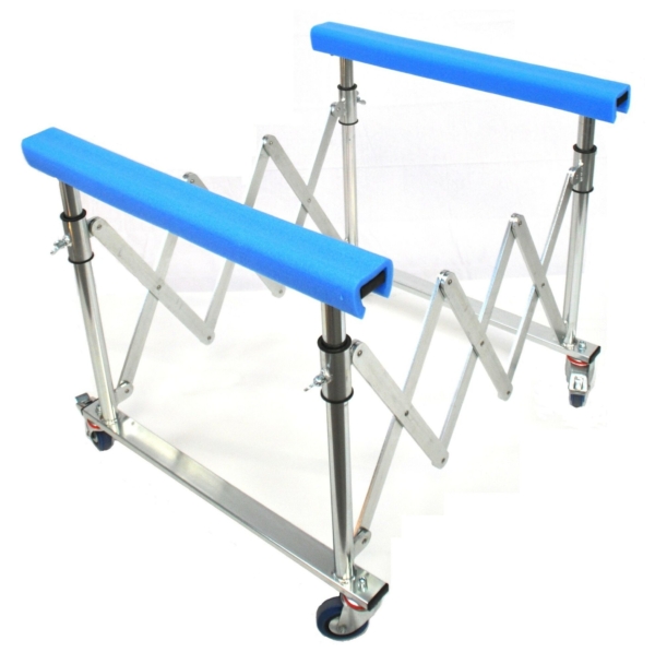 Harmonicaschraag 125kg 70x150cm alu