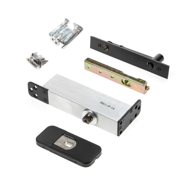 Taatsdeurscharnier 75kg houten deuren zwart