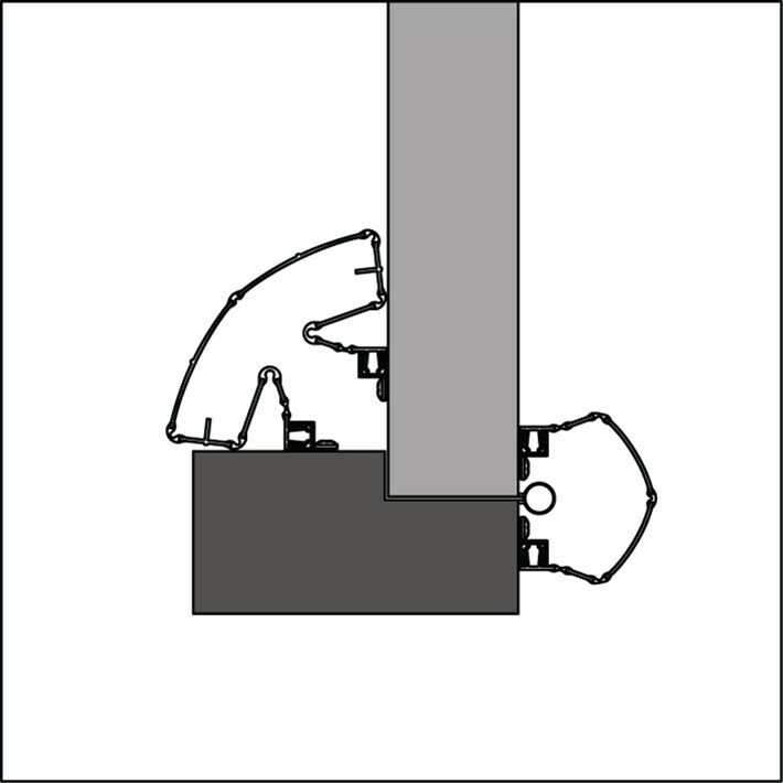 Finprotect+ zilver 50-90 250cm