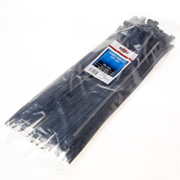 Bundelbandje zwart 360x7.6