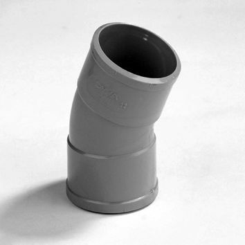 Pvc bocht lijm 22gr. 2xlv 40mm