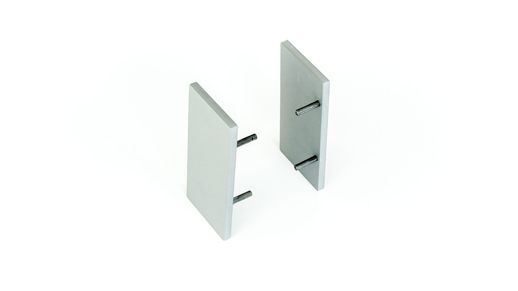 SET ALU AFSLUITSTUK MUURBEVESTIGING