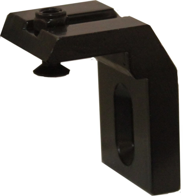 281HP/B-Wanddrager verdekt zwart p/st.