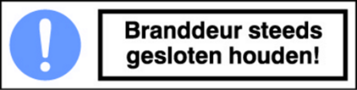 Branddeur st.gesl.houden d5005