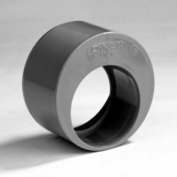 Pvc verloopring lijm 160x125mm