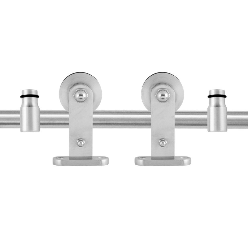 Schuifdeursysteem Kiva RVS 200 cm