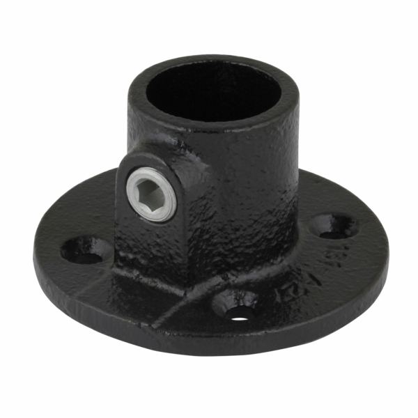 Voetplaat zwart 27mm