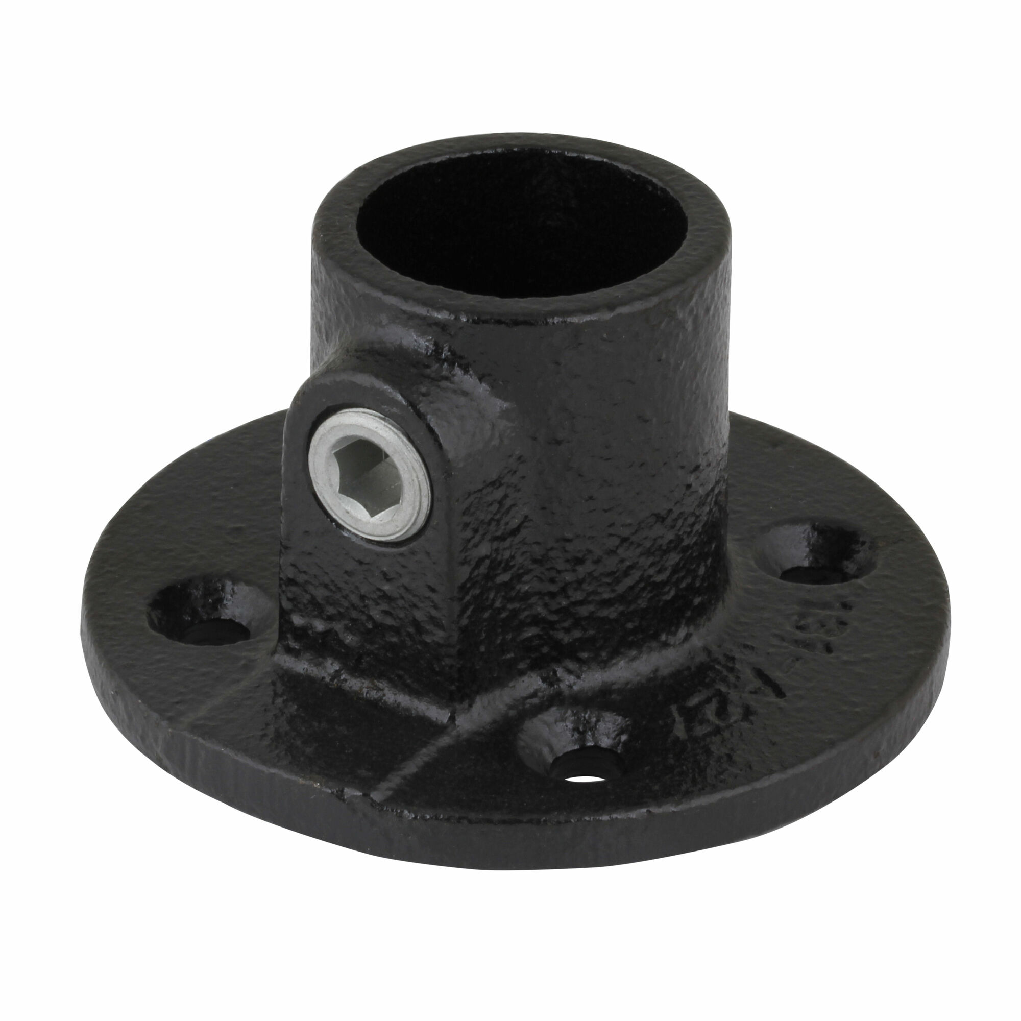 Voetplaat zwart 27mm