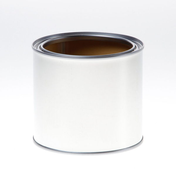 Leeg blik gecoat zonder deksel 0.5l