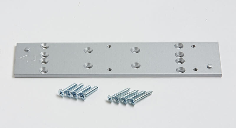 ESV7192 montageplaat - zilver