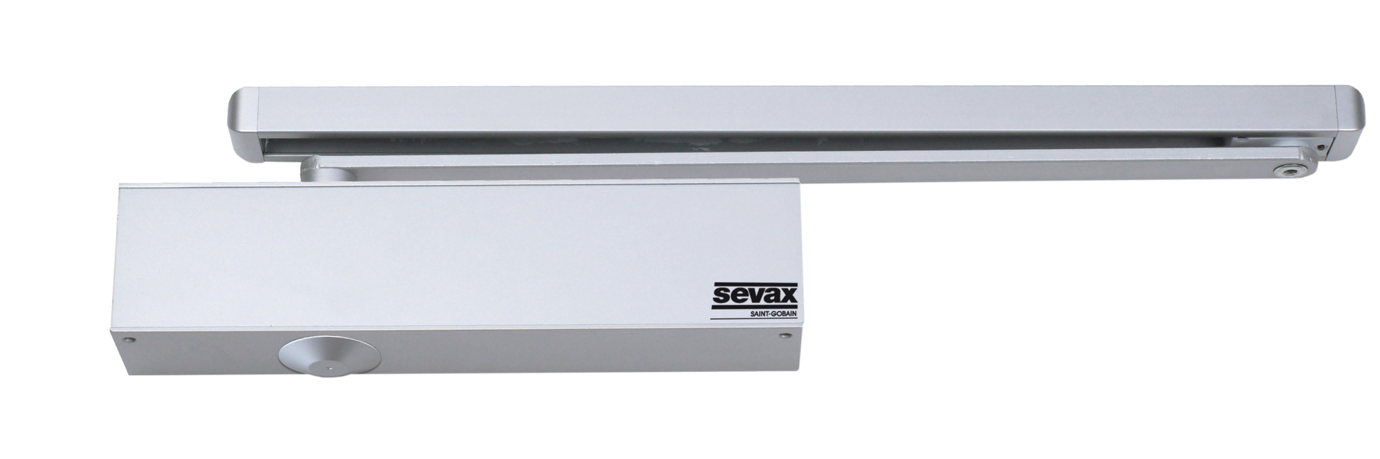 ESV7193G deurdranger 2-5 m/glijarm zilver