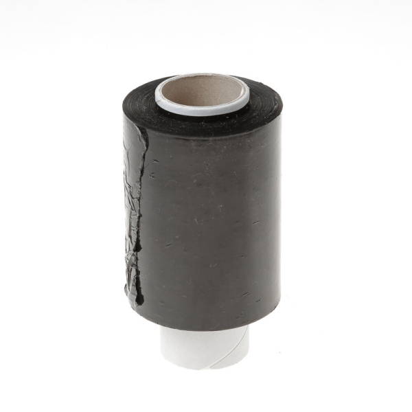 Minirekwikkelfolie zwart 10cmx150mtr
