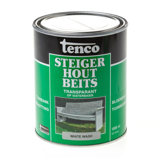 Tenco steigerhoutbeits whitewash 1ltr