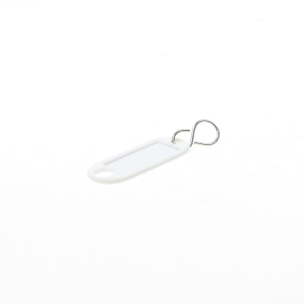Sleutellabel wit-