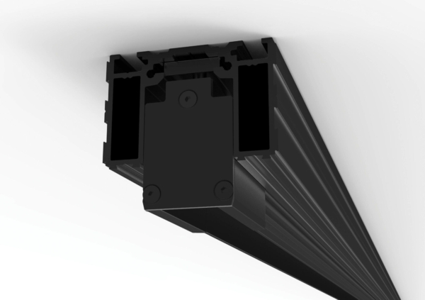 PROSL inbouw.1x essi 2 m zwart