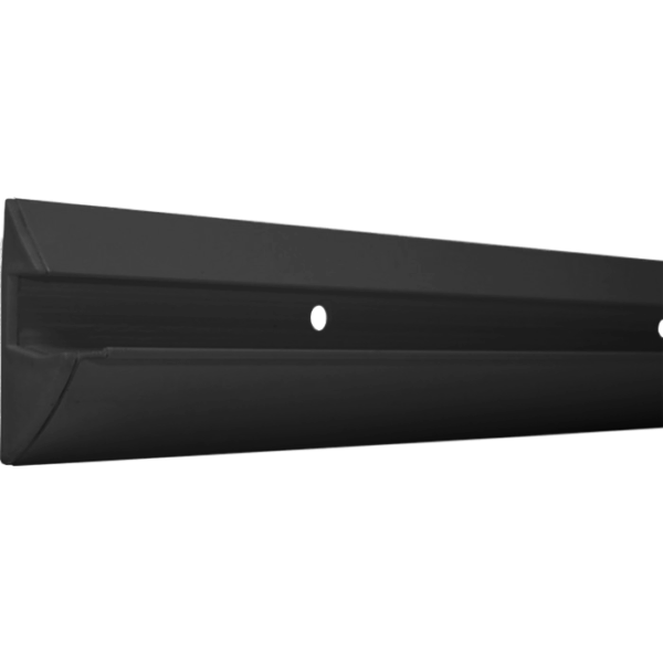 Spurlux plankhouder gitzwart 200cm