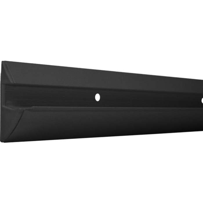 Spurlux plankhouder gitzwart 200cm