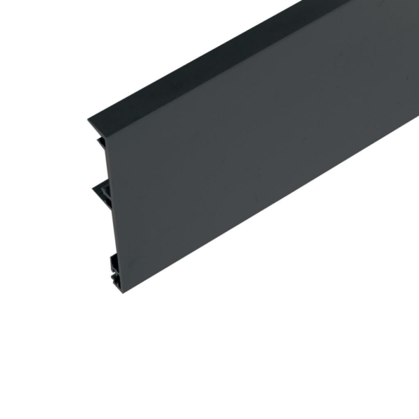 XP-100KG AFDEKPROFIEL L=3000MM-ZWART