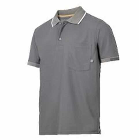 Snickers poloshirt tech grijs L