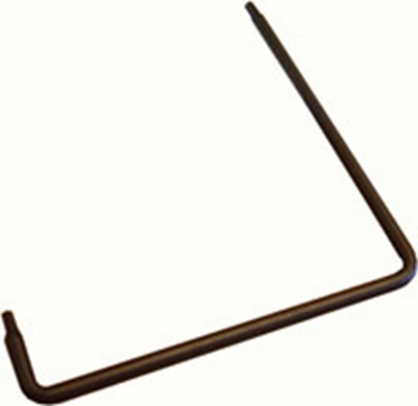 GU gebogen hoeksleutel Torx TX15 110x100x25mm